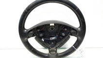 Volan piele cu comenzi, cod 13127925, Opel Astra G...