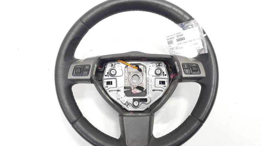 Volan piele cu comenzi, cod 13231660, Opel Astra H Combi (id:550563)