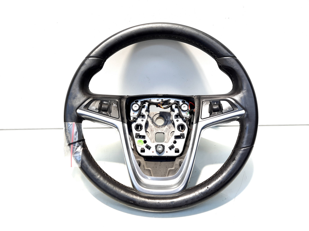 Volan piele cu comenzi, cod 13306885, Opel Insignia A (id:523679)