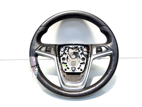 Volan piele cu comenzi, cod 13306885, Opel Insignia A (id:523679)
