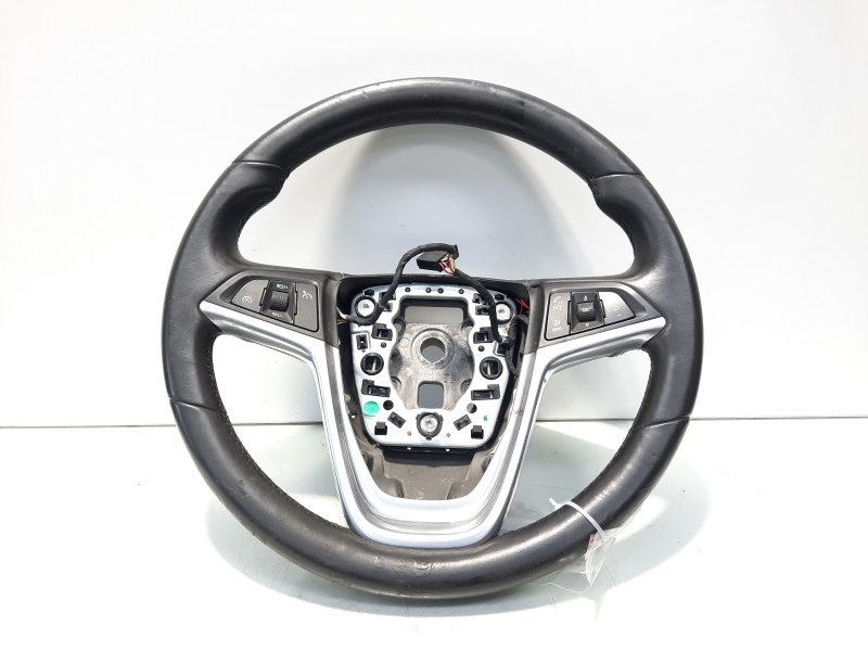 Volan piele cu comenzi, cod 13306885, Opel Insignia A (id:617171)