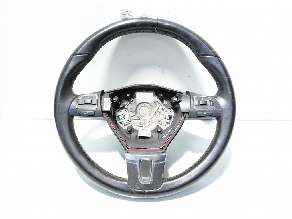 Volan piele cu comenzi, cod 3C8419091BE, Vw Passat (362) (id:707082)