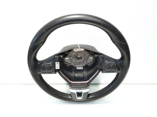 Volan piele cu comenzi, cod 3C8419091BE, Vw Passat CC (357) (id:540208)