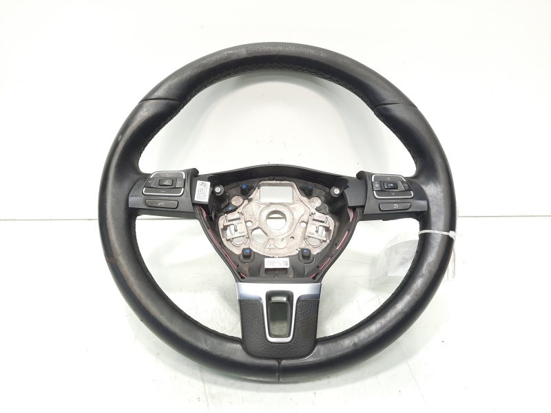 Volan piele cu comenzi, cod 3C8959537D, Vw Passat CC (357) (id:619043)