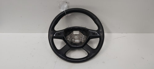 Volan piele cu comenzi, cod 3T0419091AH, Skoda Superb II (3T4) (id:688666)