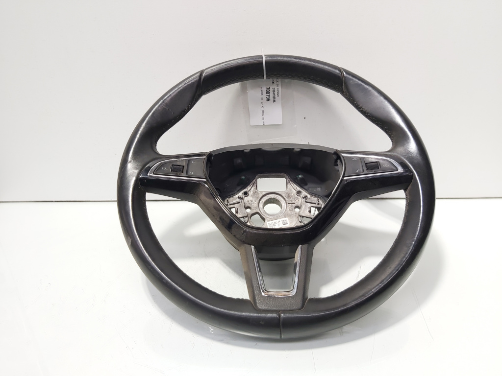Volan piele cu comenzi, cod 3V0419091L, Skoda Superb III (3V3) (id:700796)