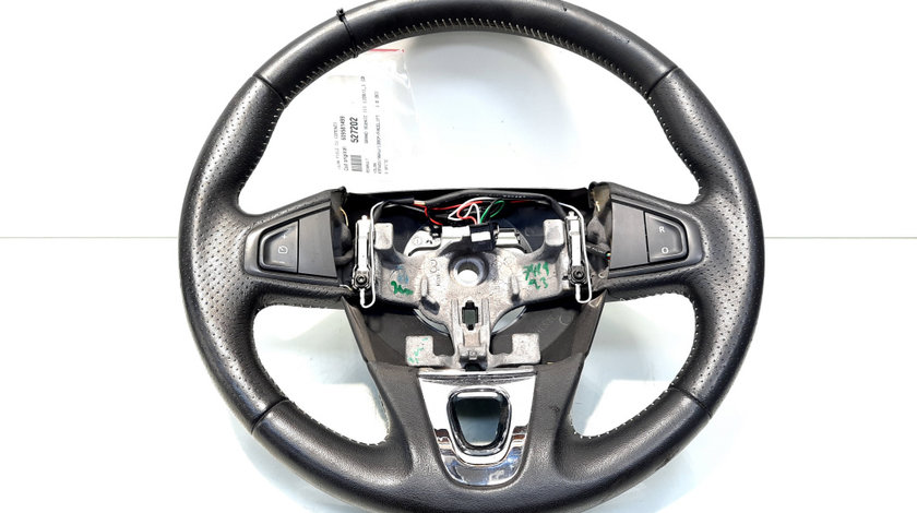 Volan piele cu comenzi, cod 609581499, Renault Scenic 3 (idi:527202)