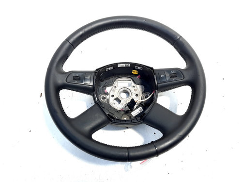 Volan piele cu comenzi, cod 8K0419091B, Audi A4 (8K2, B8) (id:496019)