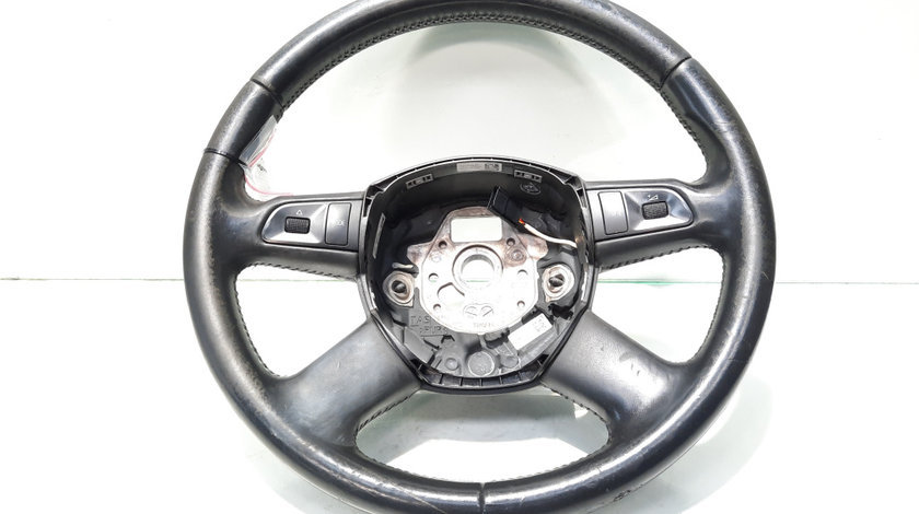 Volan piele cu comenzi, cod 8K0419091B, Audi A4 Avant (8K5, B8) (id:498033)