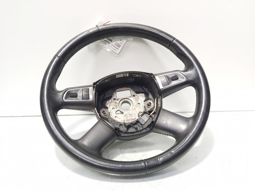 Volan piele cu comenzi, cod 8K0419091BG, Audi A4 (8K2, B8) (id:689109)