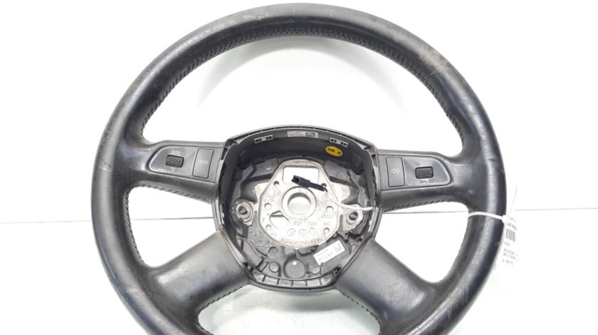 Volan piele cu comenzi, cod 8P0419091BG, Audi A4 Avant (8ED, B7) (id:609370)