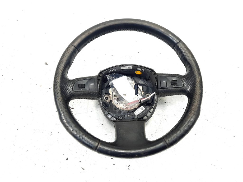 Volan piele cu comenzi, cod 8P0419091BL, Audi A4 Cabriolet (8H7) (idi:527199)