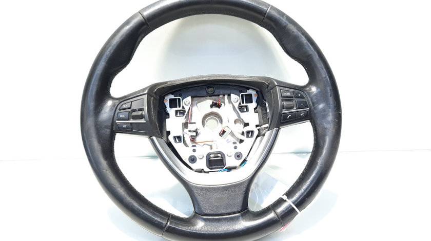 Volan piele cu comenzi, cod 9165688, Bmw 7 (F01, F02) (id:466217)