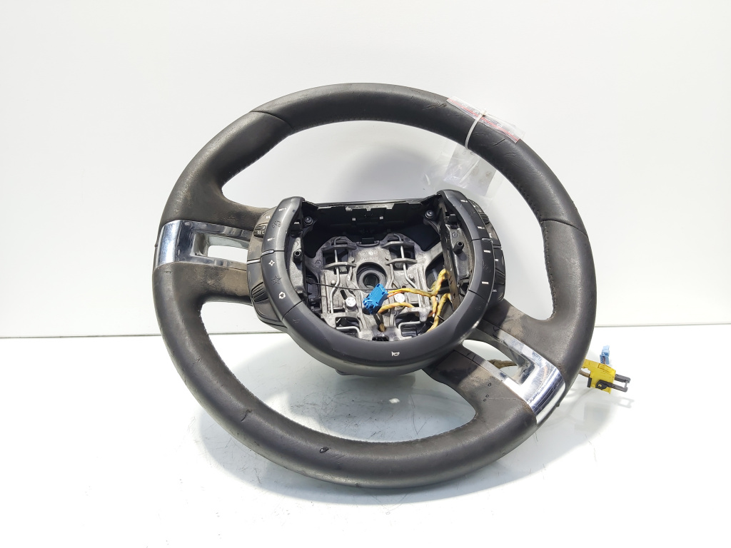 Volan piele cu comenzi, cod 96866511VD, Citroen C4 Picasso (id:689230)
