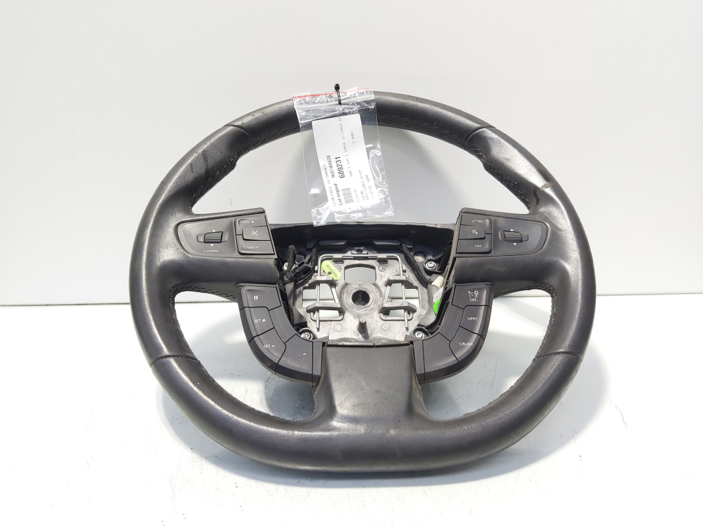 Volan piele cu comenzi, cod 96874666ZE, Peugeot 508 (id:689231)