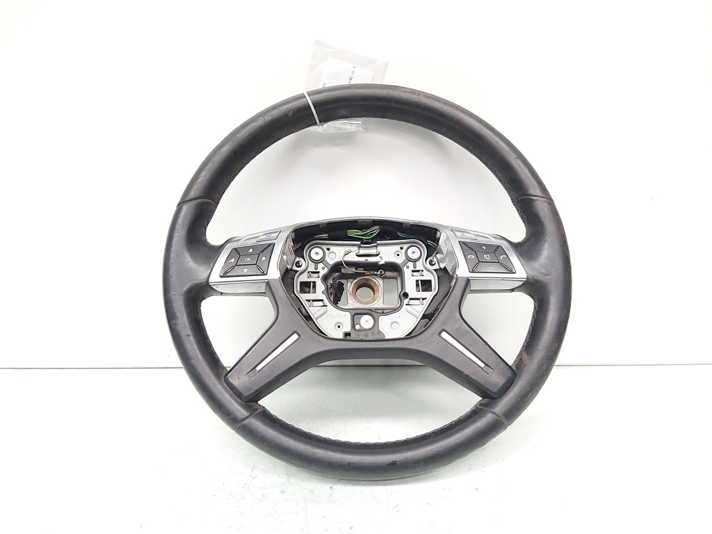 Volan piele cu comenzi, cod A2464601503, Mercedes Clasa C (W204) (id:691856)