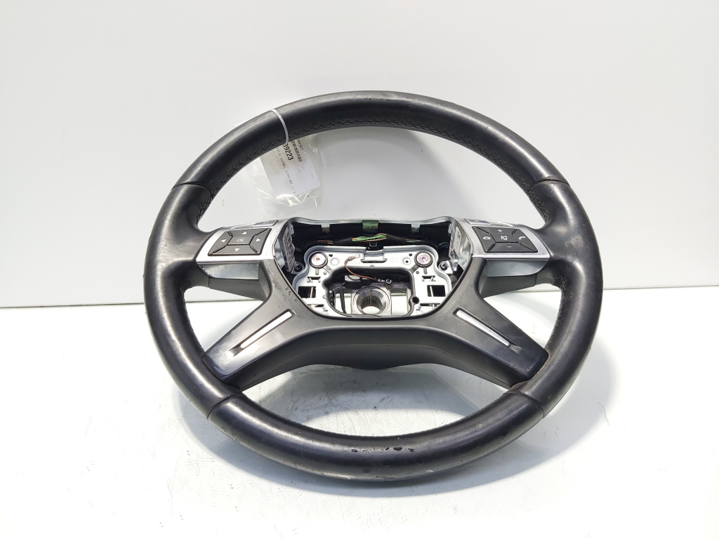 Volan piele cu comenzi, cod A2464601503, Mercedes Clasa C (W204) (id:689223)