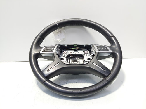 Volan piele cu comenzi, cod A2464601503, Mercedes Clasa C (W204) (id:689223)