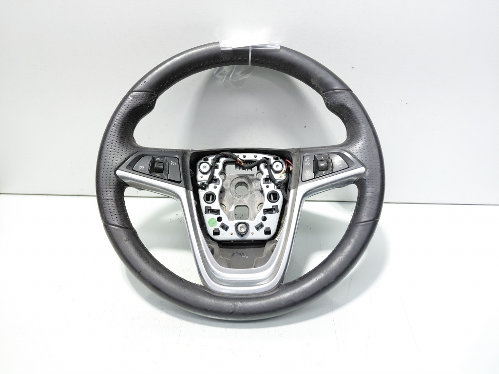 Volan piele cu comenzi, cod GM13306881, Opel Insignia A Combi (id:706327)