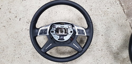 Volan piele cu comenzi Mercedes C-Class W204 Facelift 2011 2012 2013
