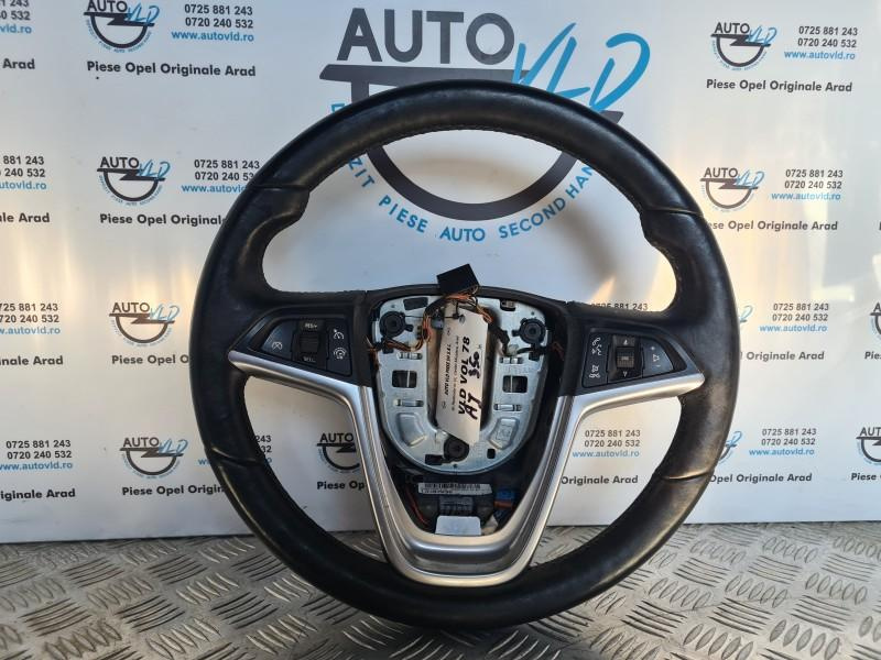 Volan piele cu comenzi Opel Astra J 2009-2012 13387036