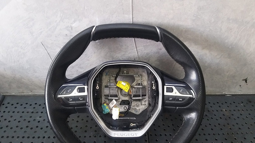 Volan piele cu comenzi peugeot 3008 2 gt 34199119e 98105488zd 34241640