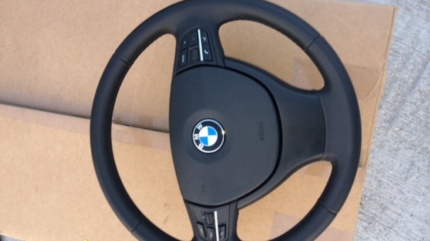 VOLAN PIELE CU COMENZI SI AIRBAG BMW 2010