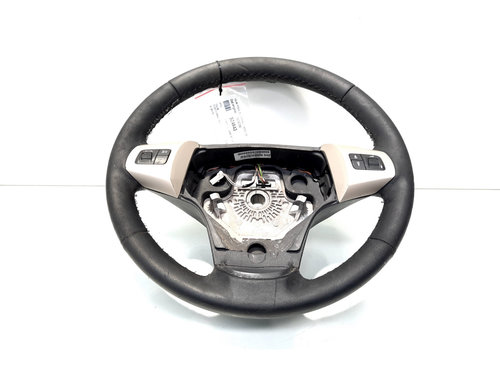 Volan piele cu comenzi si incalzire, cod 13230288, Opel Corsa D (id:524643)