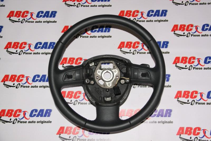 Volan piele cu comenzi si padele Audi A3 2003-2008 8P1 8P0419091