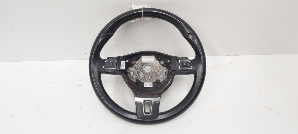 Volan piele cu comenzi si padele, cod 3C8419091BF, VW Passat Variant (365) (id:688687)