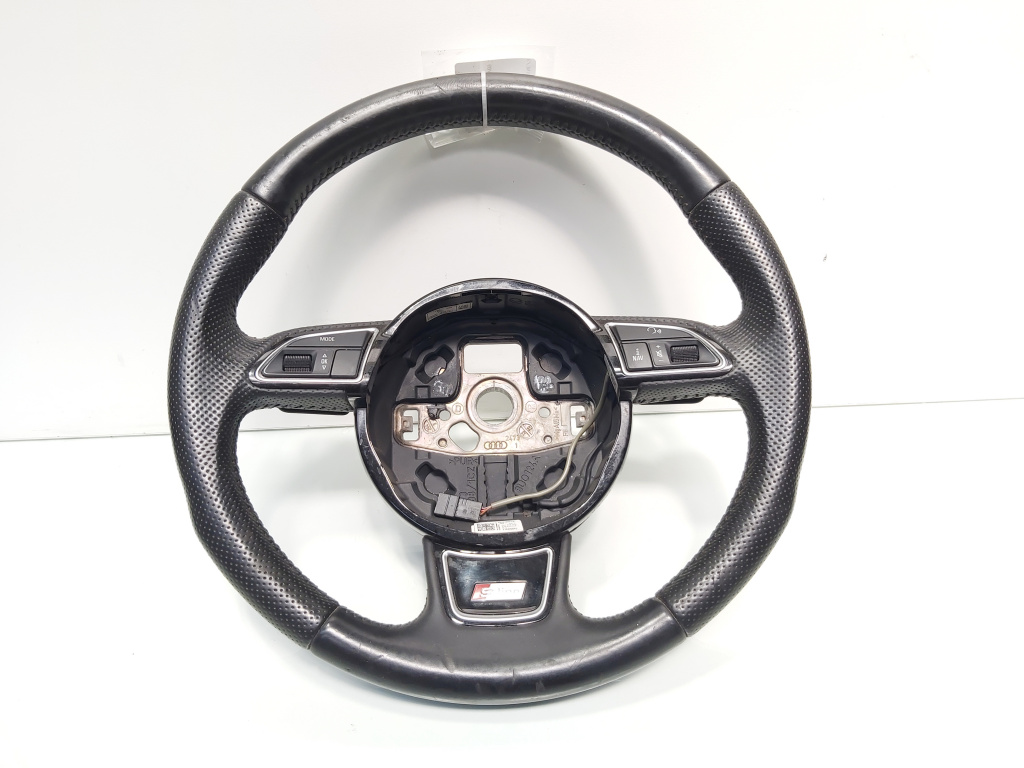 Volan piele cu comenzi si padele, cod 8K0419091CB, Audi A5 Sportback (8TA) (id:694689)