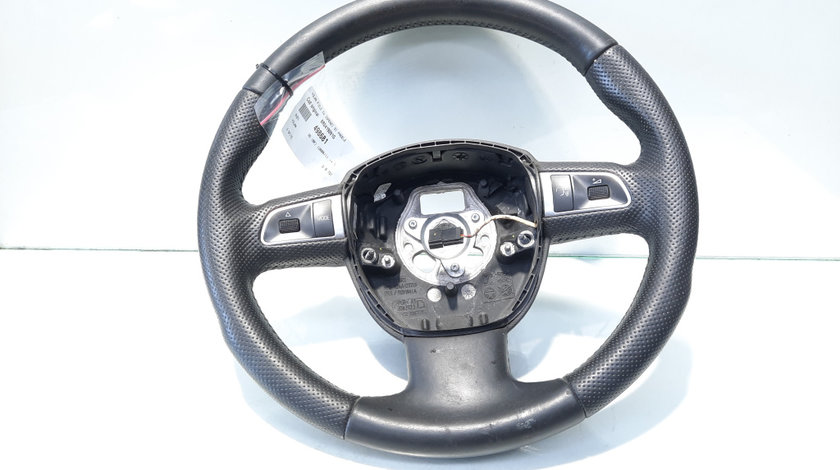 Volan piele cu comenzi si padele, cod 8R0419091G, Audi Q5 (8RB) (id:498681)