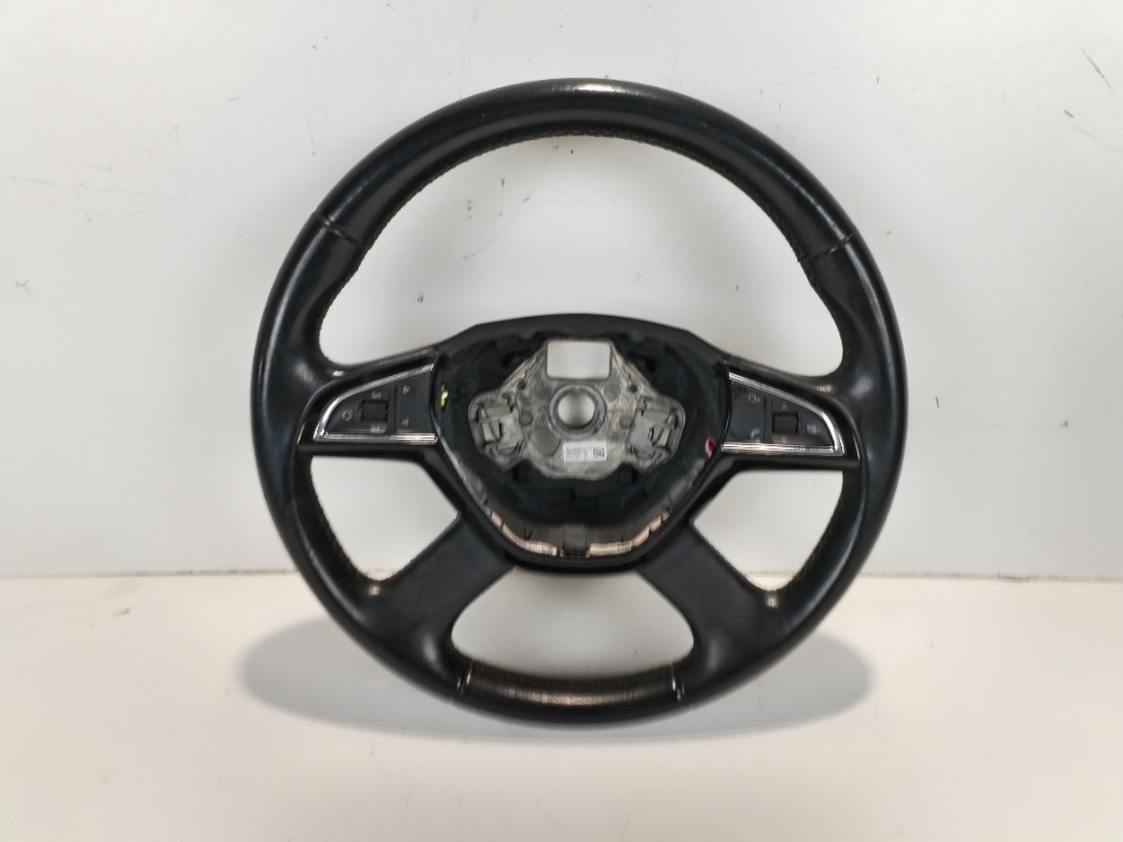 Volan piele cu comenzi Skoda Octavia 3 5E0419091AC