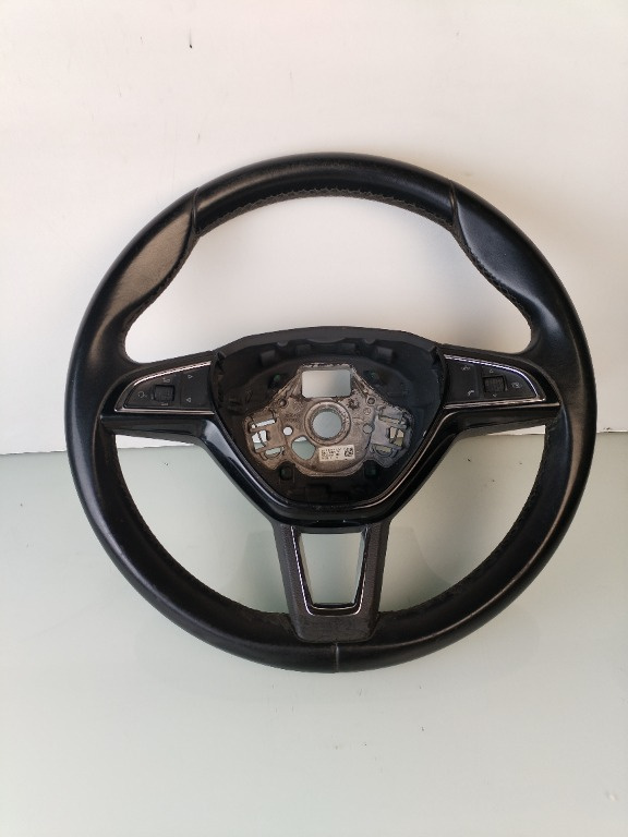 Volan piele cu comenzi Skoda Superb 3 3V0419091L