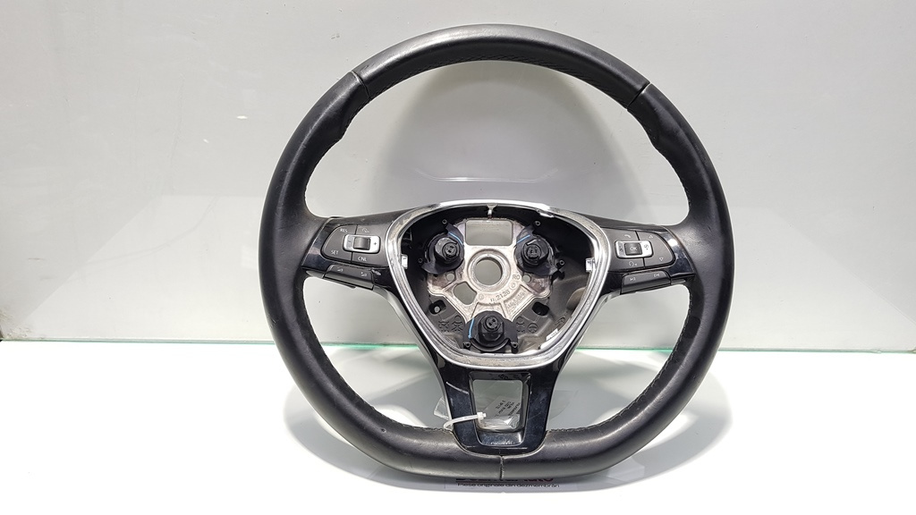 Volan piele cu comenzi, Vw Polo (6R) cod 6C0419091J (id:390228)