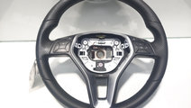 Volan piele cu comezi, cod A2184600518, Mercedes C...