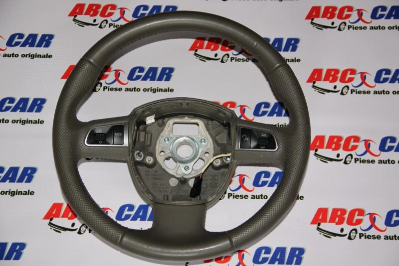 Volan piele cu padele si comenzi Audi Q5 2008-2012 8R 8R0419091G