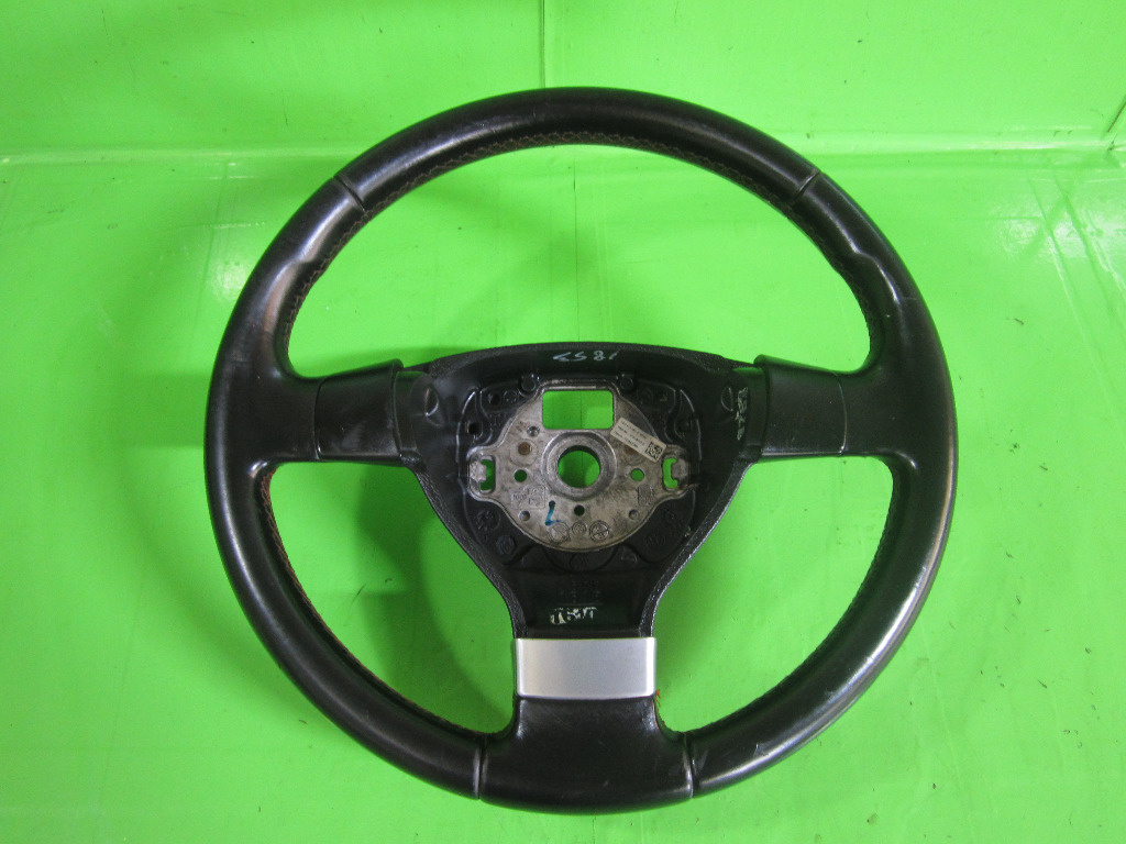 VOLAN PIELE FARA AIRBAG VW GOLF 5 PLUS FAB. 2006 - 2009 ⭐⭐⭐⭐⭐