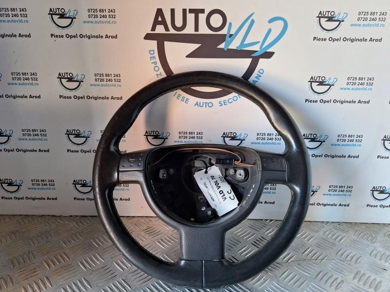 Volan piele fara comenzi Opel Corsa C facelift 2003-2006