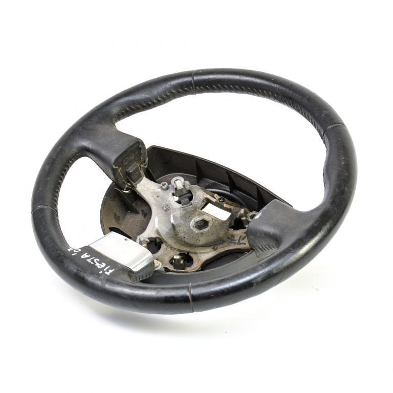 Volan Piele Ford Fiesta Mk 5 2002-2008 Usoare Urme De Uzura 5S6Y3600A, 5S6Y-3600-A, 5S6Y-3600, 5S6Y3600