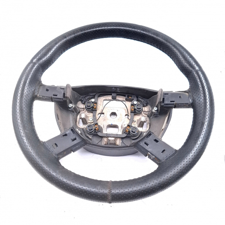 Volan Piele Ford Focus Mk 2 2005-2010 1.6 Hwda Benzina Usoare Urme De Uzura 4M513600Ckw, 4M51-3600-Ckw, 30352570, 30347735