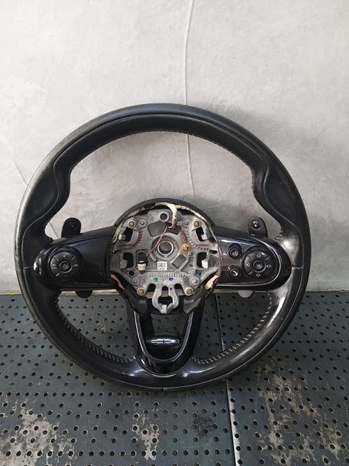 Volan piele in 3 spite cu comenzi si padele mini cooper f55 f56 sw687461303 3369f5610