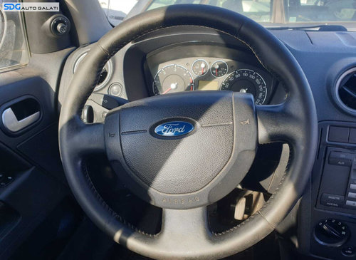 Volan Piele in 3 Spite FARA Airbag Ford Fusion 2002 - 2012 [C5207]