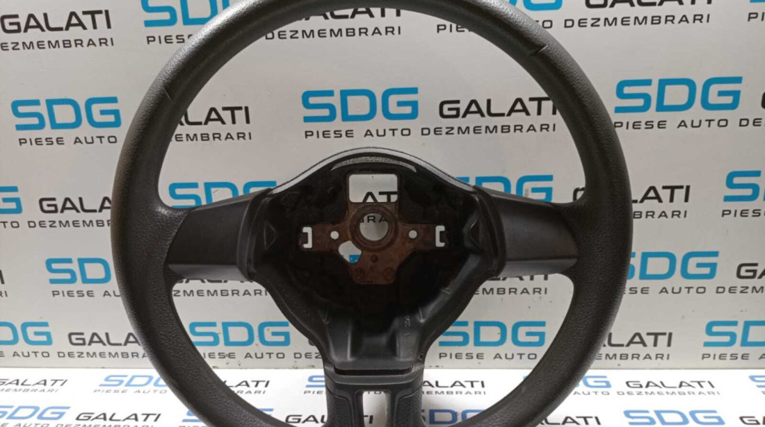 Volan Piele in 3 Spite Volkswagen Jetta 4 2011 - 2018 Cod 5C0419091 [M4095]