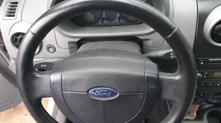 Volan Piele in 4 Spite FARA Airbag Ford Fusion 2002 - 2012 [C5172]