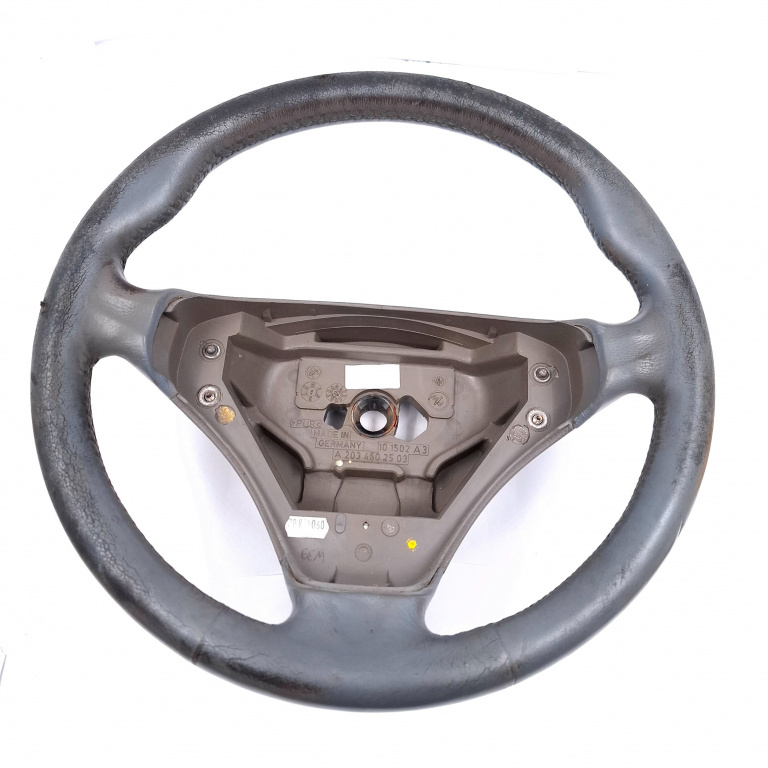 Volan Piele Mercedes-Benz C-Class (W203) 2000-2007 Usoare Urme De Uzura A2034602503, 101502A3