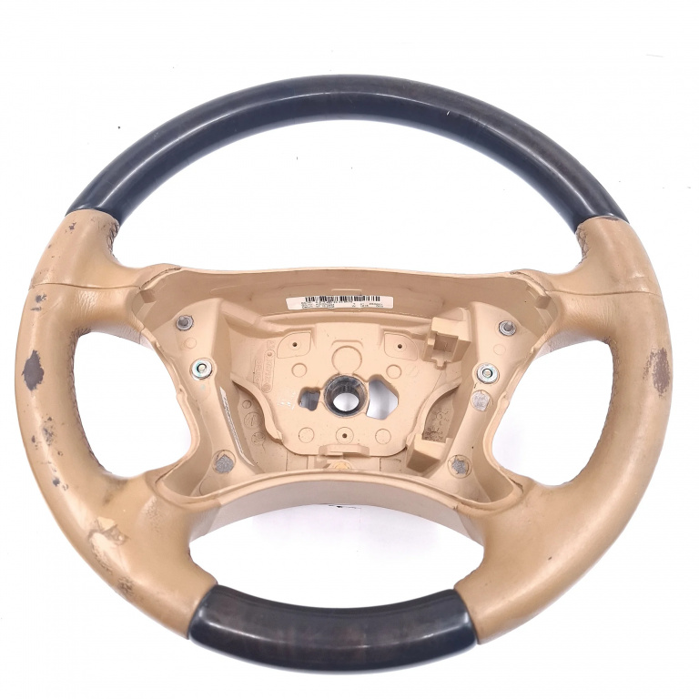 Volan Piele Mercedes-Benz Cls (C219) 2004-2010 Cls 320 Cdi (219.322) Om 642.920 Motorina Insertie Lemn A2194602303, A21946023038K75, 101768A8534, K0000854, 3057928