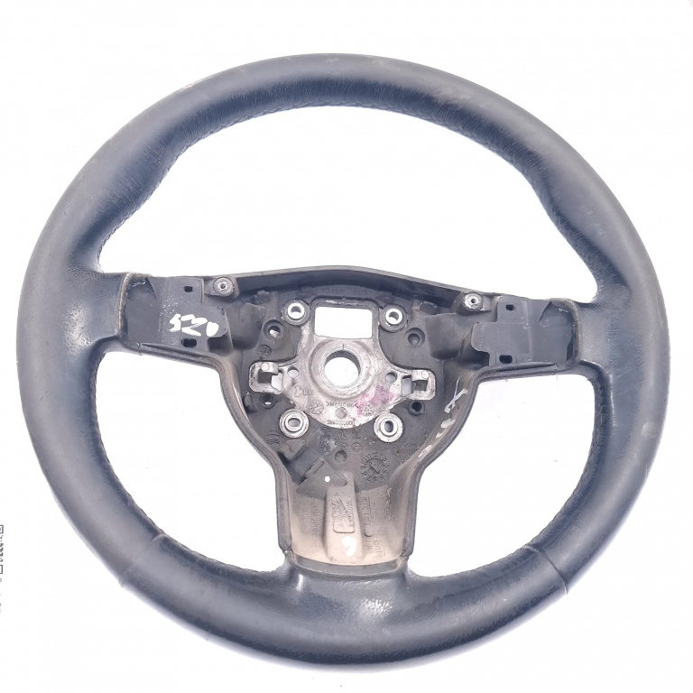 Volan Piele Necesita Revopsire,necesita Reparatie / Retapitare Seat TOLEDO Mk 3 (5P) 2004 - 2009 Motorina 5P0419091B, 5P0419091C, 6L04190910, SV30053000