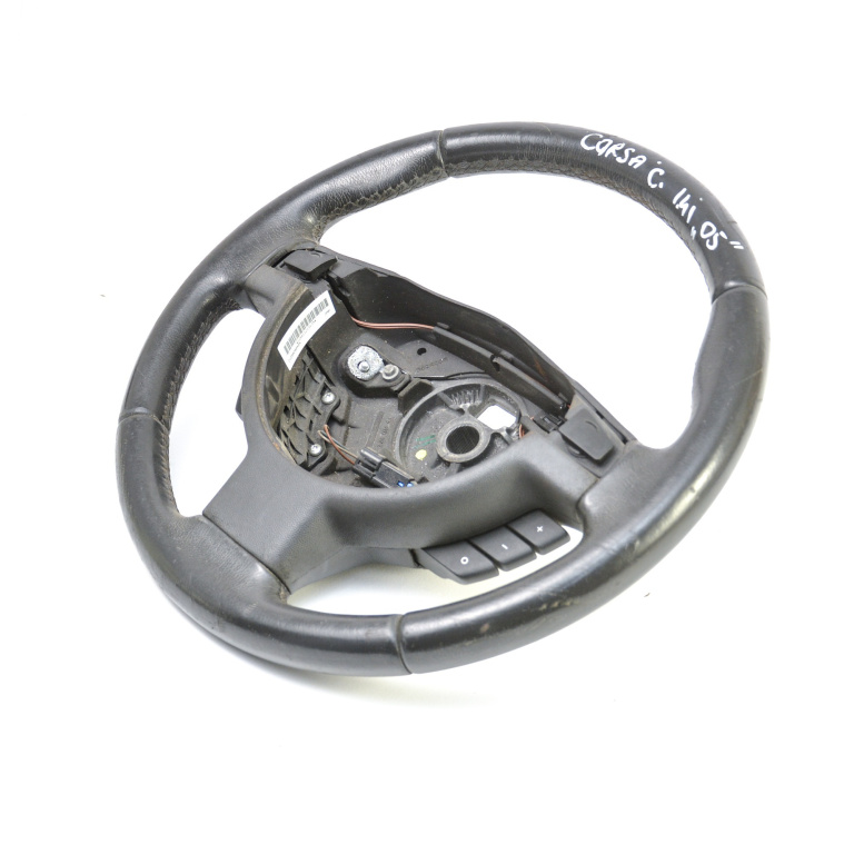 Volan Piele Opel Corsa C 2000-2006 Comenzi Volan Usoare Urme De Uzura 13118192, 13 118 192, Cv250280Xxn
