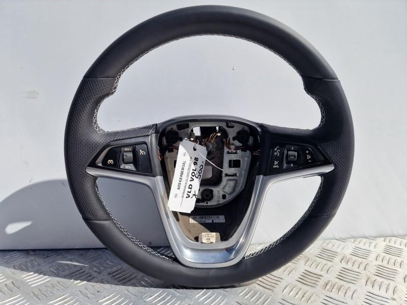 Volan piele perforata cu comenzi Opel Astra J Facelift 2012-2018 13305818